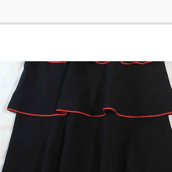 Proenza Schouler Black Tiered Ruffled Halter Dress - Picture 5 of 6